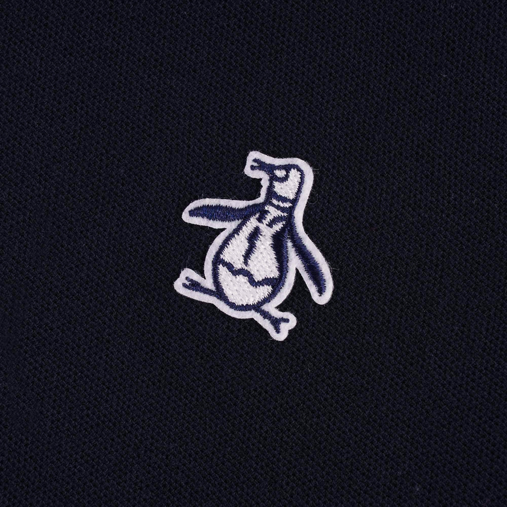 Original Penguin Daddy Organic Pique Polo Shirt - Dark Sapphire