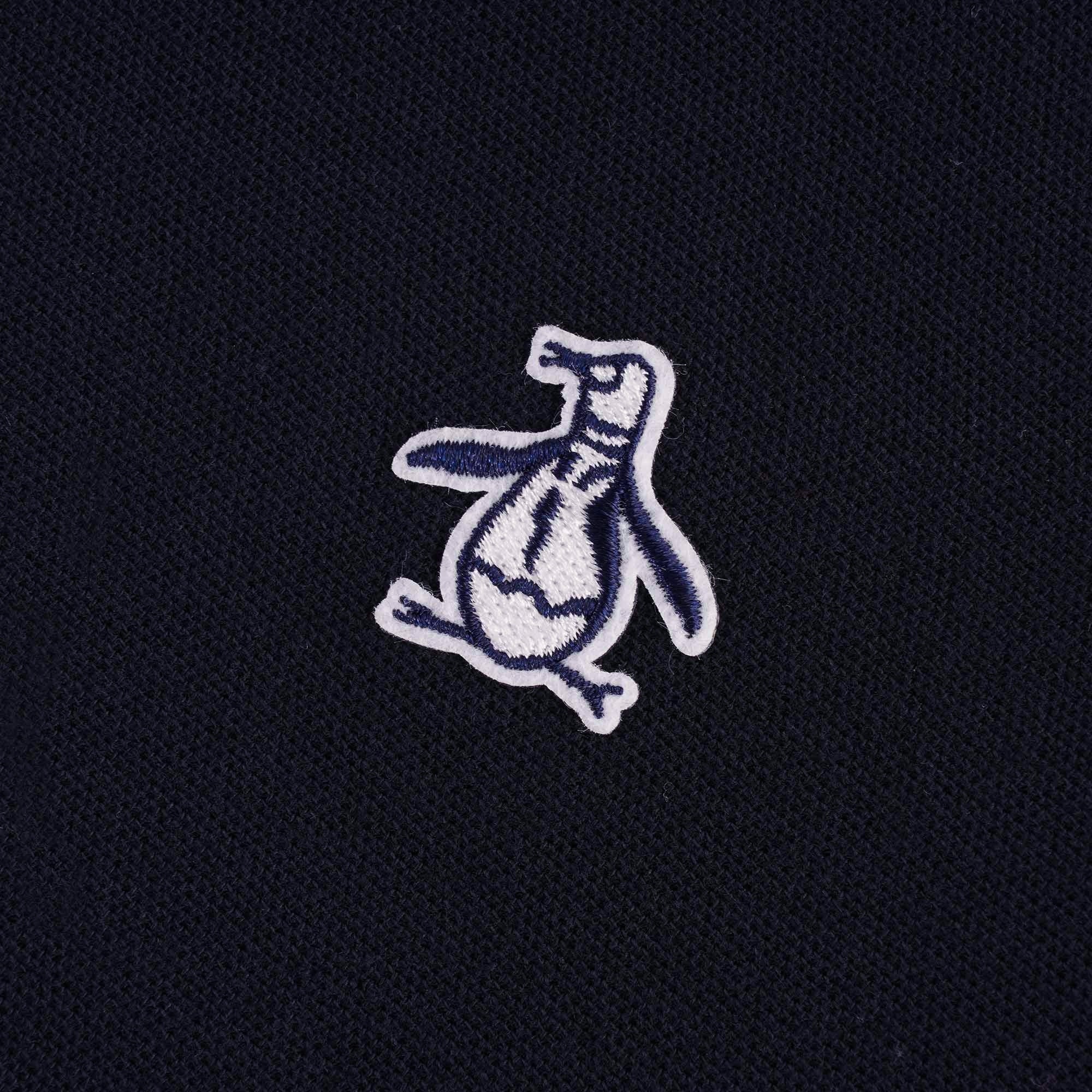 Original Penguin Daddy Organic Pique Polo Shirt - Dark Sapphire