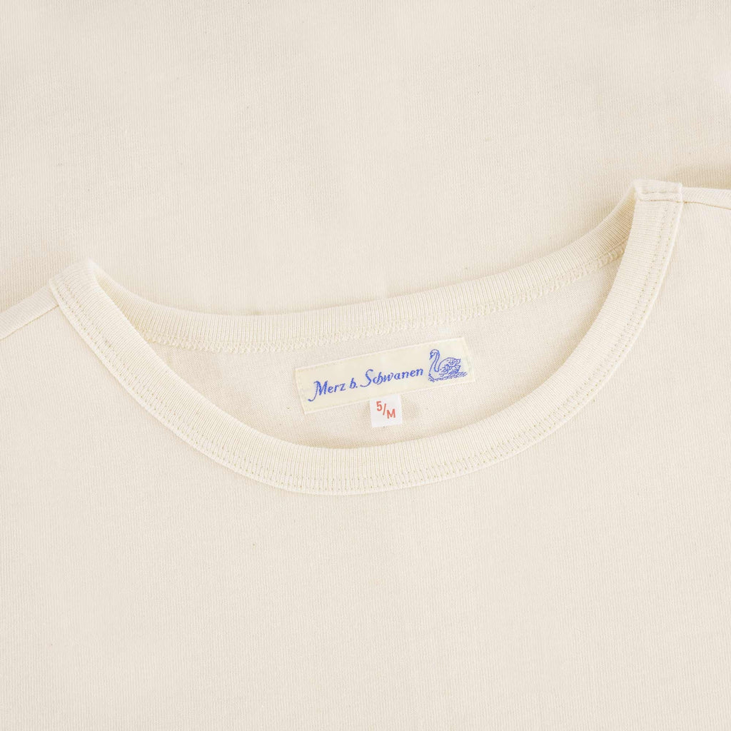 215 Loopwheeled T-Shirt - Natural