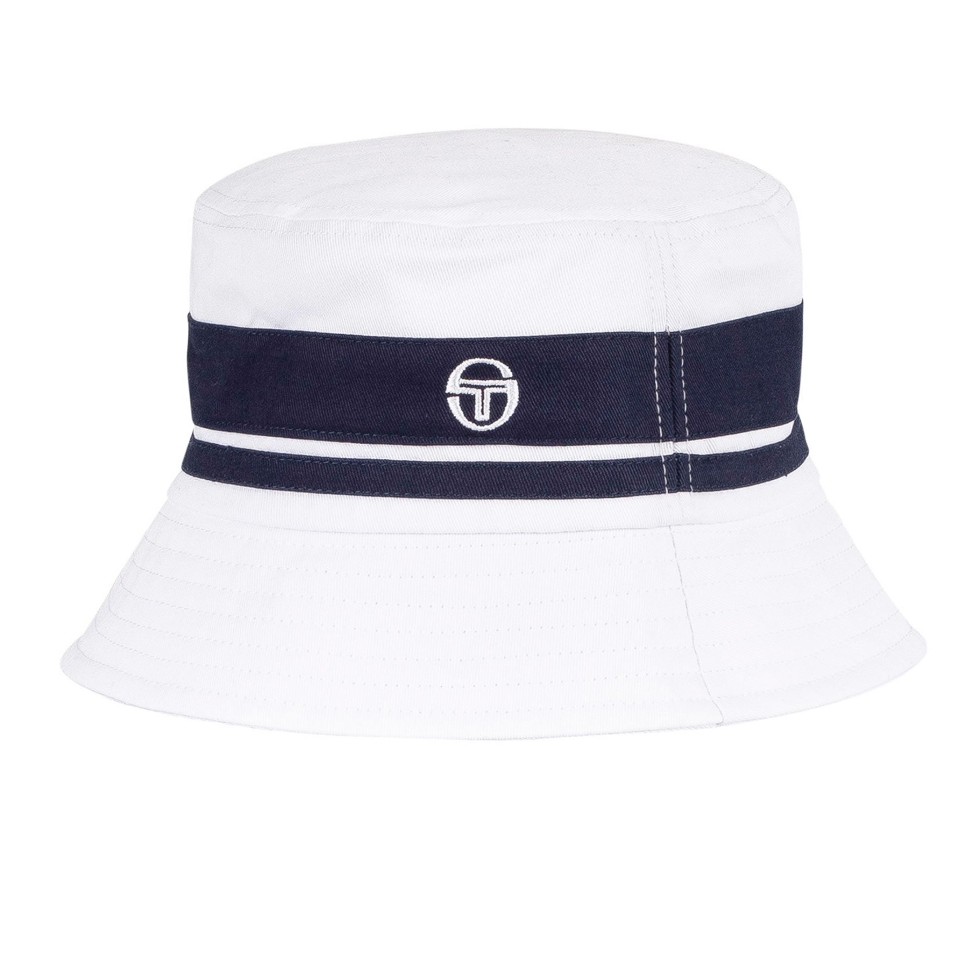 Sergio Tacchini Newsford Bucket Hat - White
