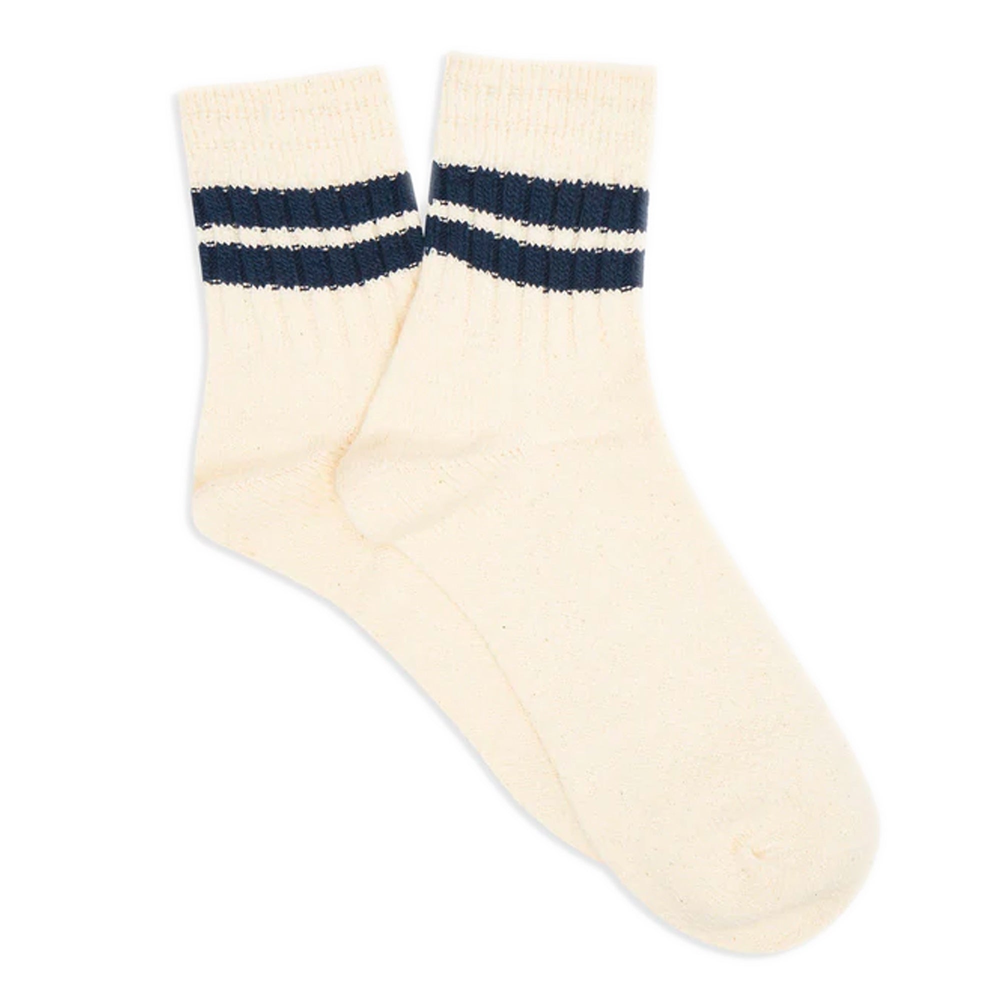 Anonymous Ism 2 Line Quarter Socks - Off White