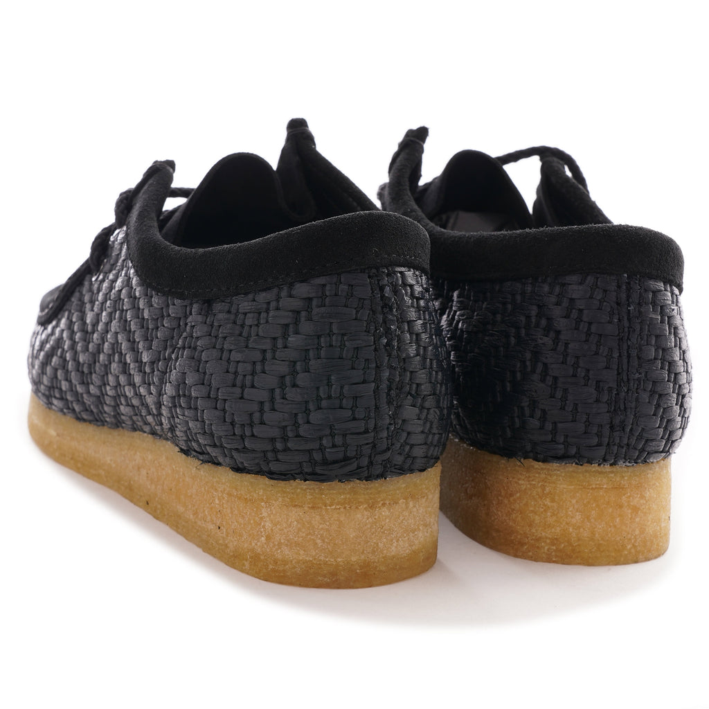 Clarks Originals Wallabee - Black Raffia
