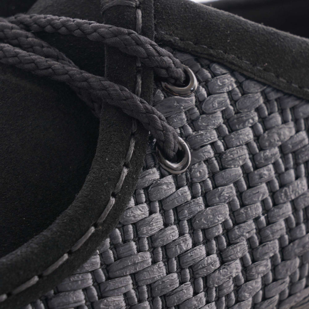 Clarks Originals Wallabee - Black Raffia