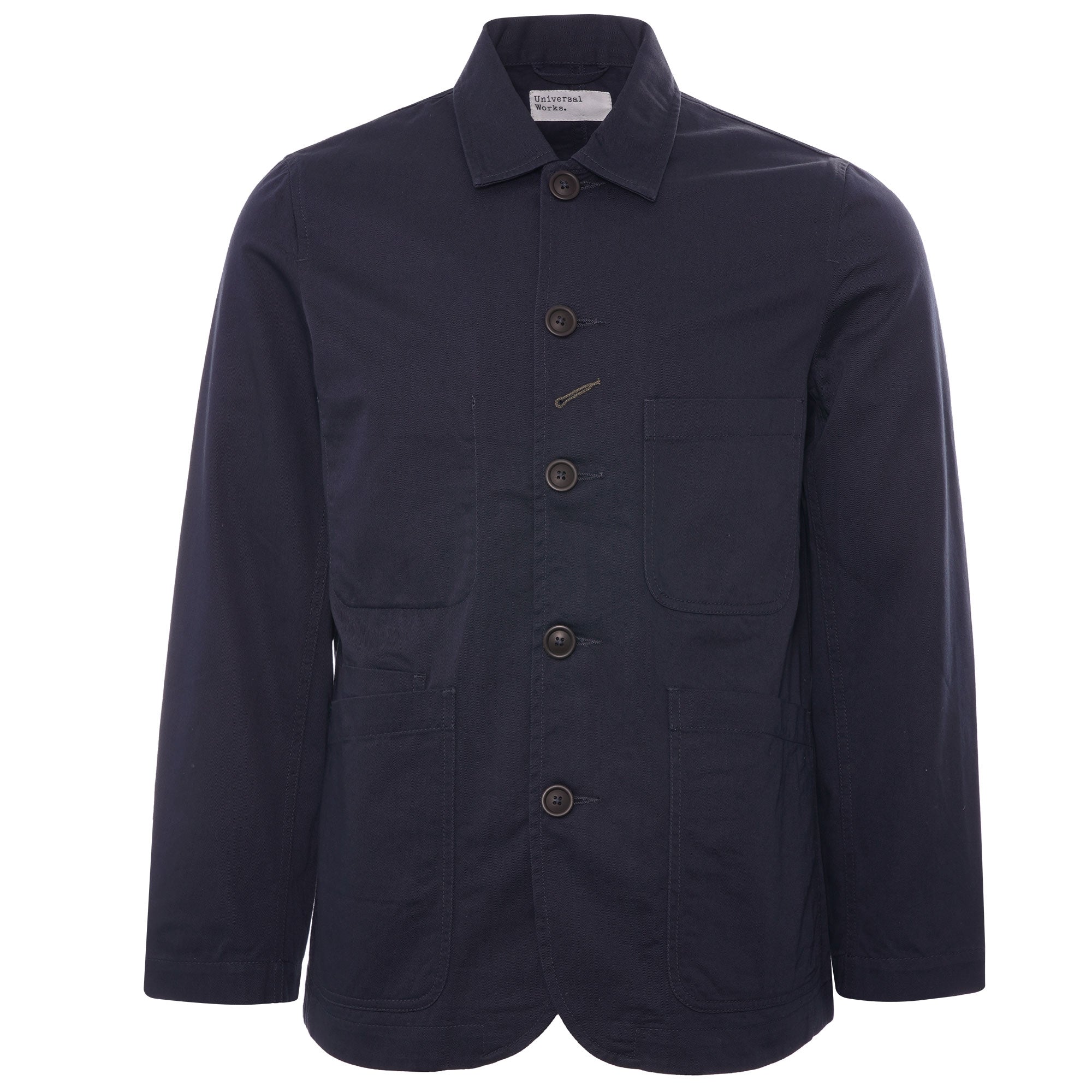Universal Works Twill Bakers Jacket - Navy