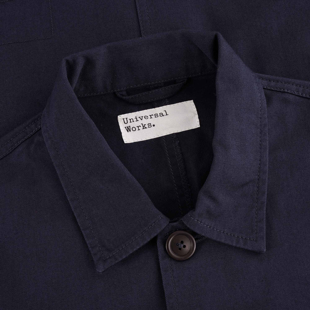 Universal Works Twill Bakers Jacket - Navy