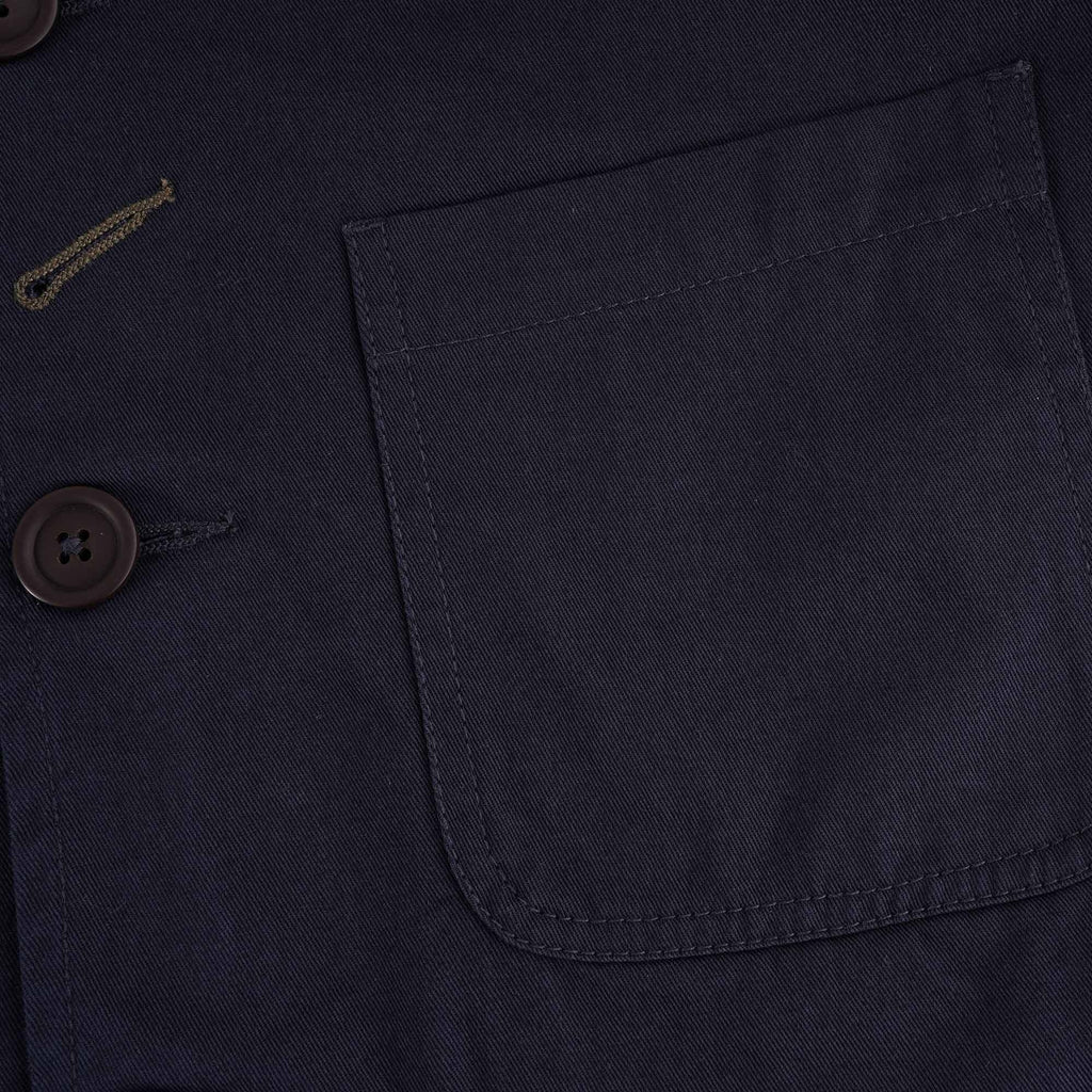 Universal Works Twill Bakers Jacket - Navy