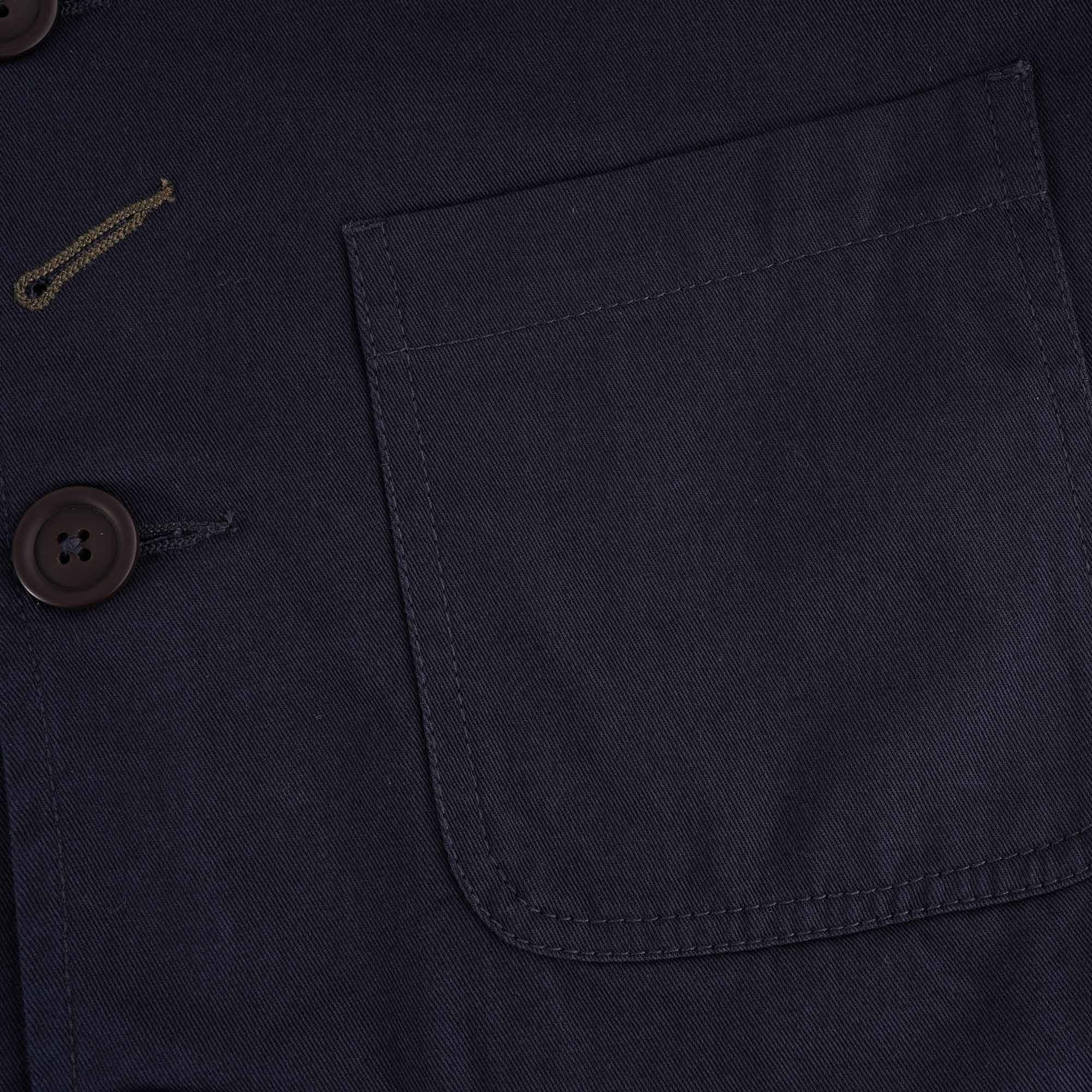 Universal Works Twill Bakers Jacket - Navy
