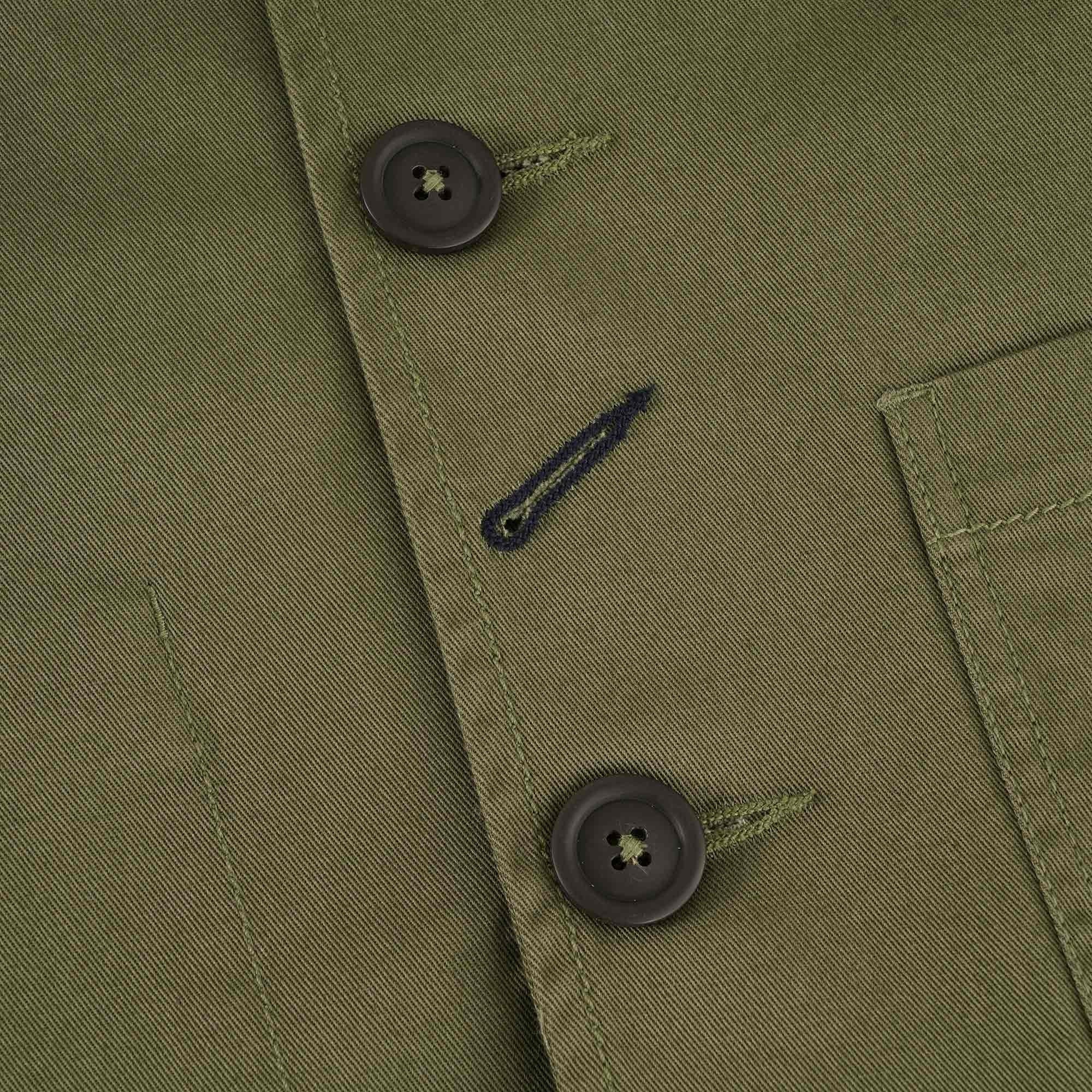 Universal Works Twill Bakers Jacket - Light Olive