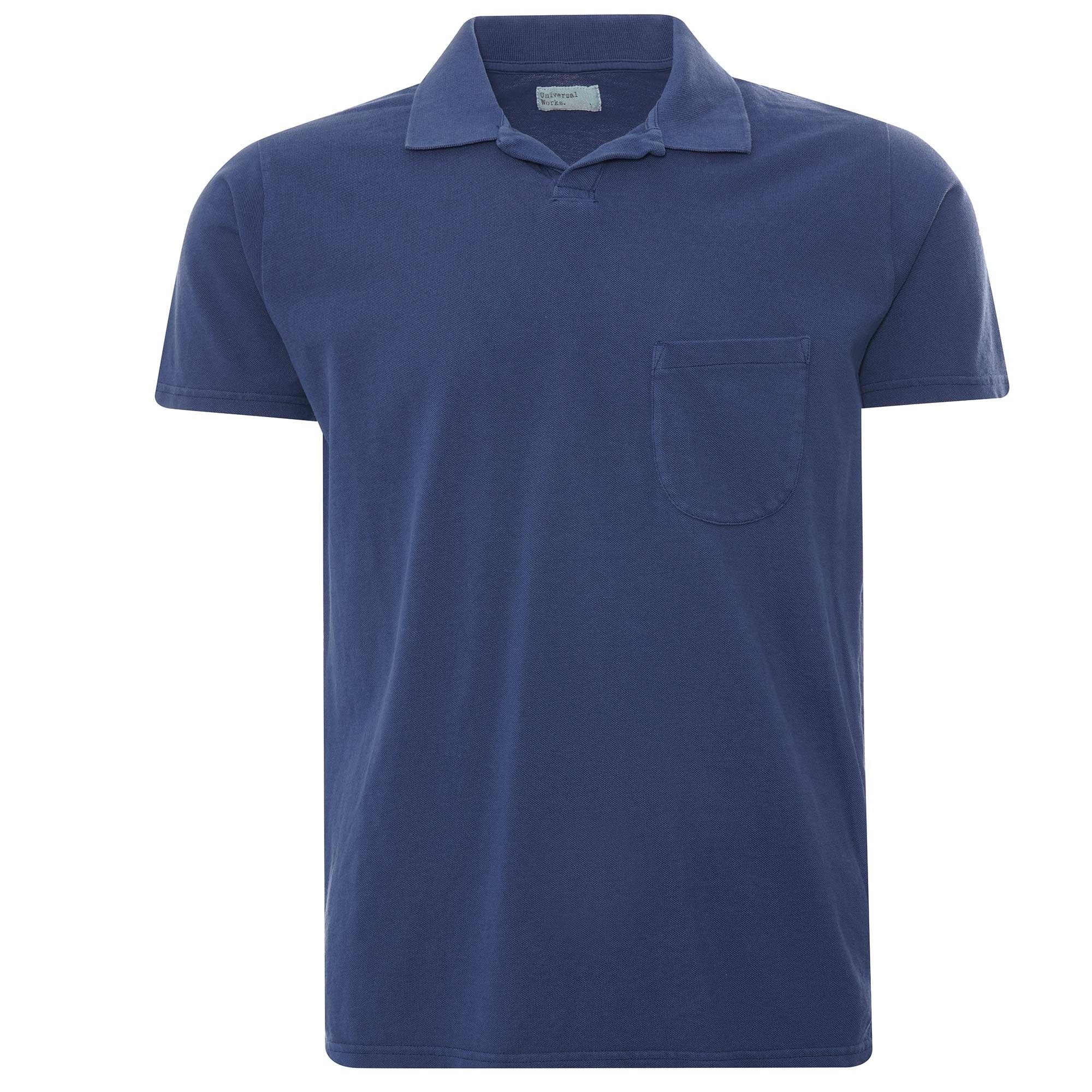 Universal Works Vacation Polo - Blue