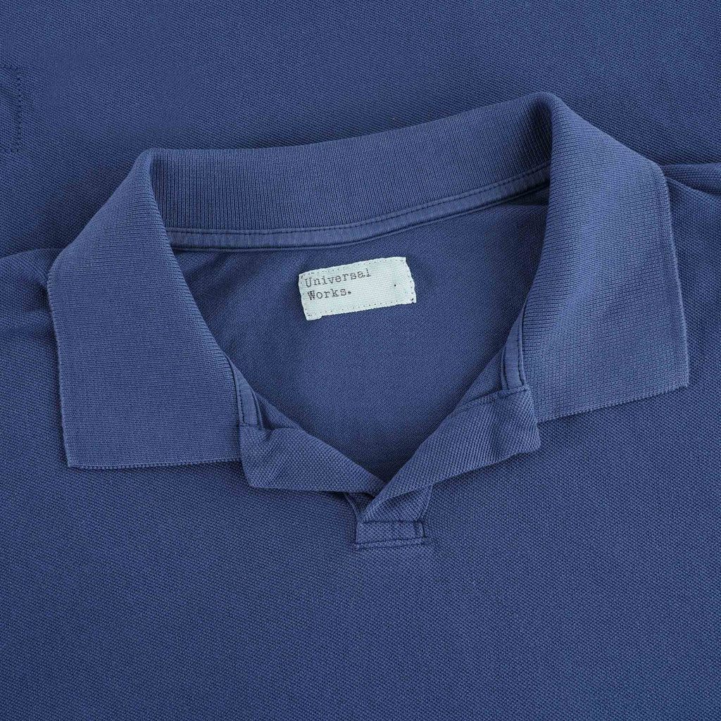 Universal Works Vacation Polo - Blue