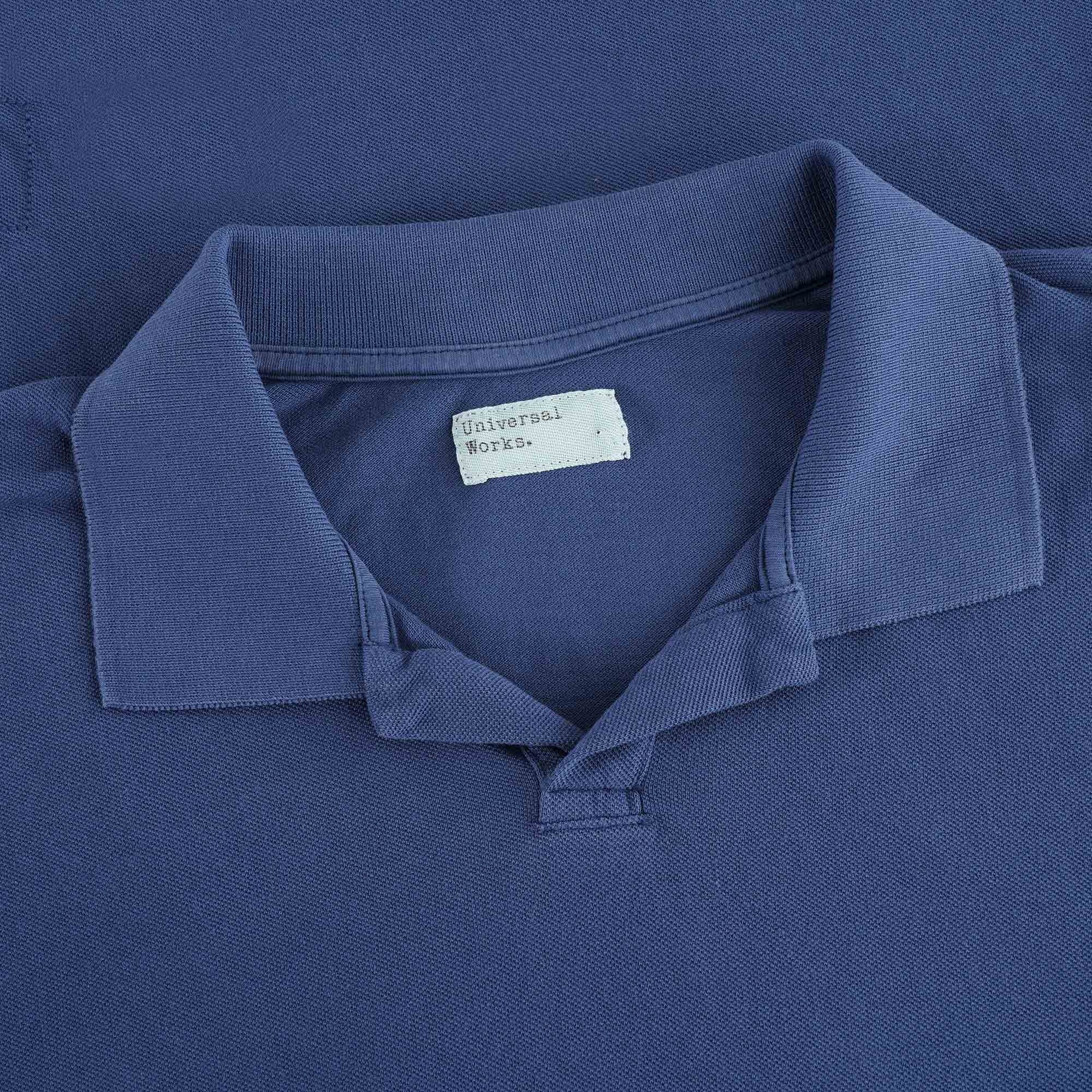 Universal Works Vacation Polo - Blue