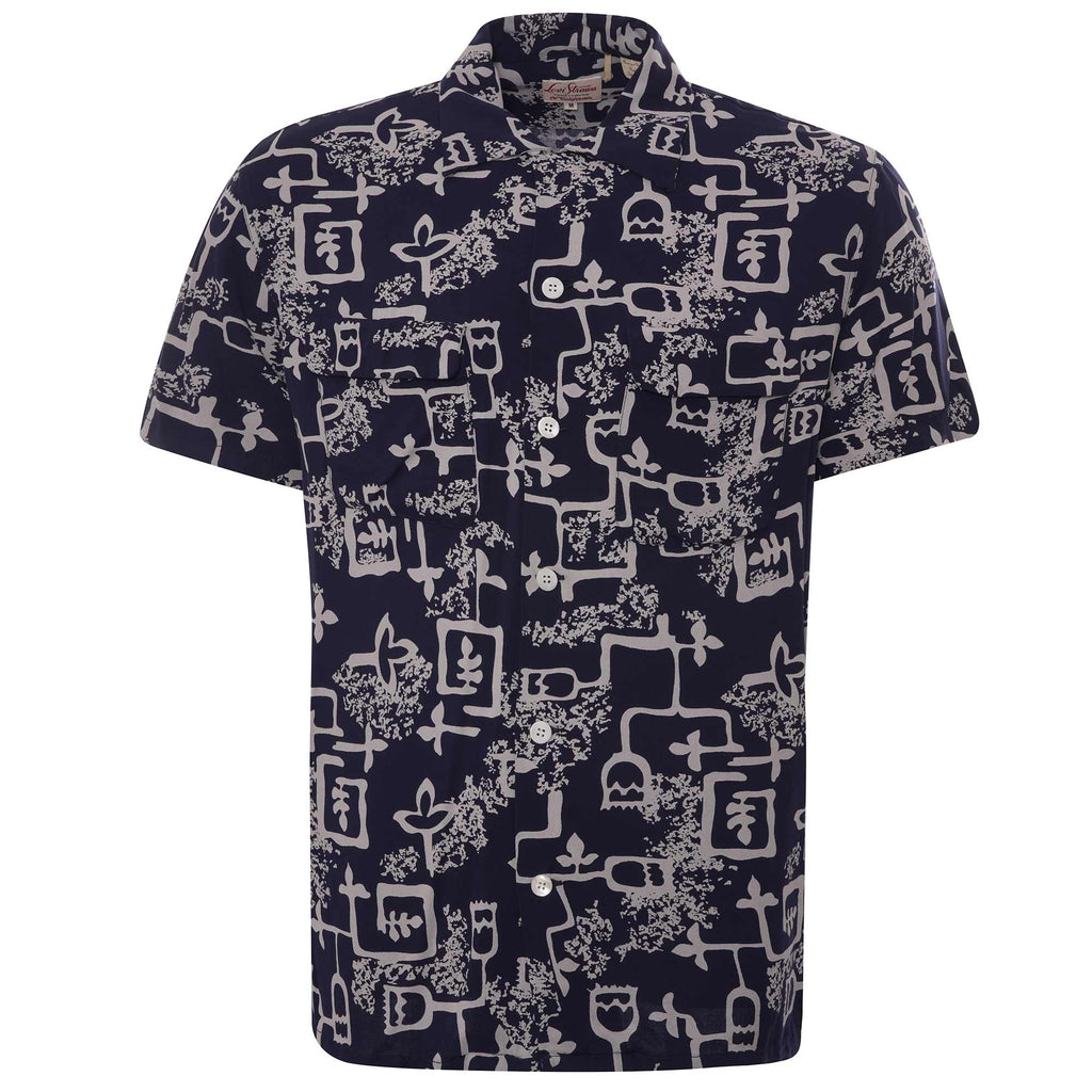 Levi's® Vintage Clothing 1940's Hawaiian Shirt - Blue