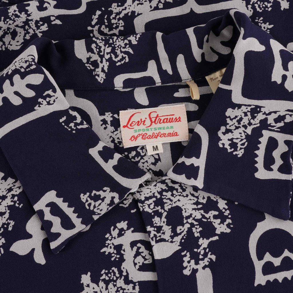Levi's® Vintage Clothing 1940's Hawaiian Shirt - Blue