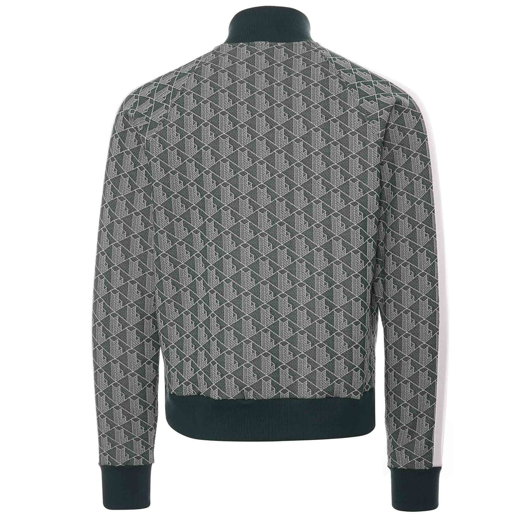 Jacquard Zip Track Jacket - Monogram Patterned