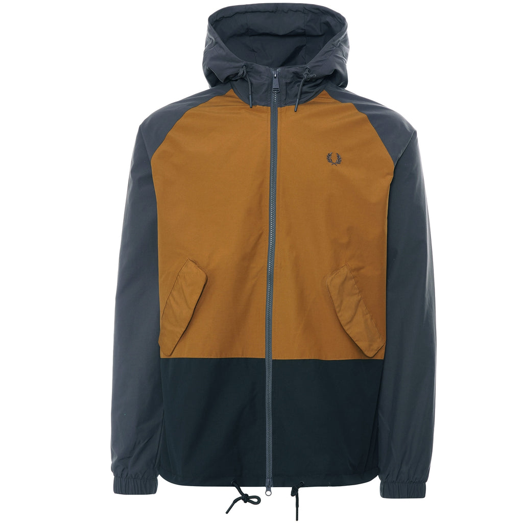 Fred Perry Colour Block Sailing Jacket - Gunmetal Grey