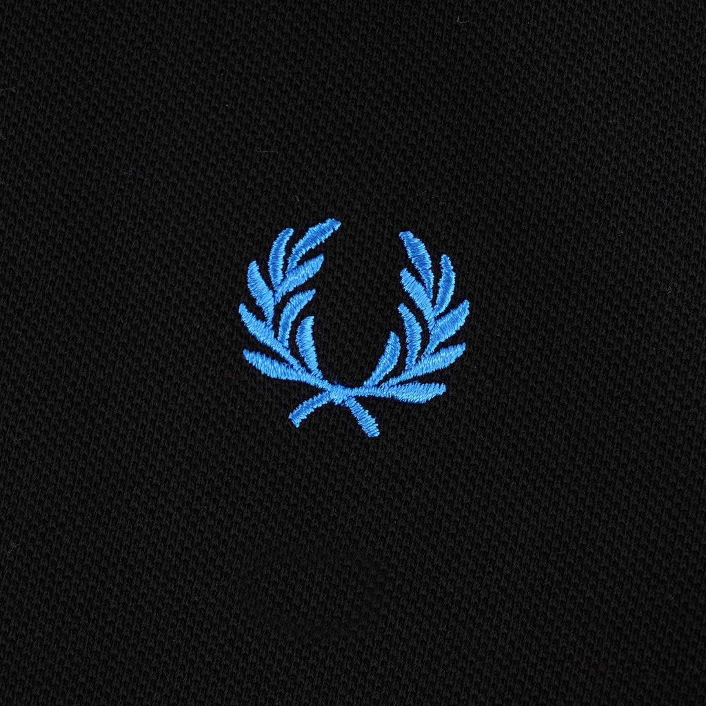 M3600 Twin Tipped Polo - Black/Turquoise