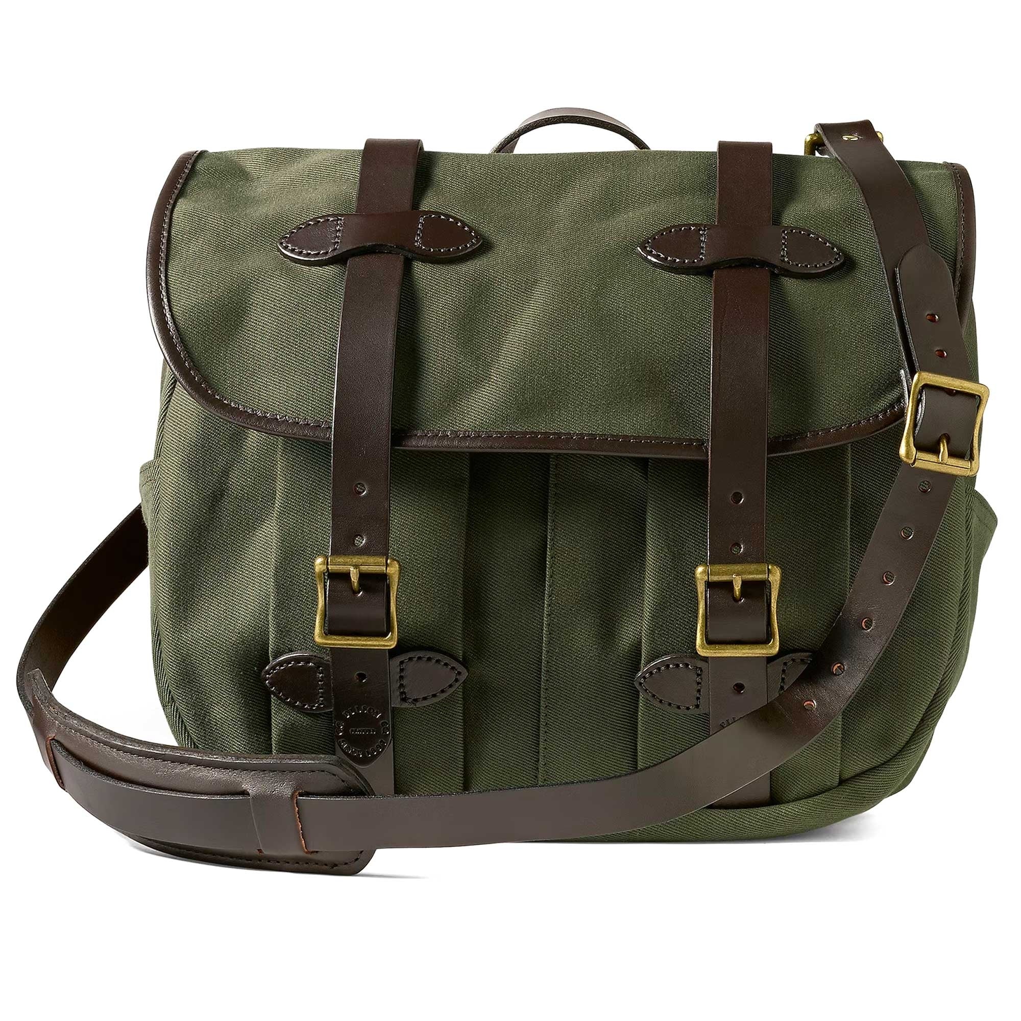 Filson Medium Rugged Twill Field Bag - Otter Green