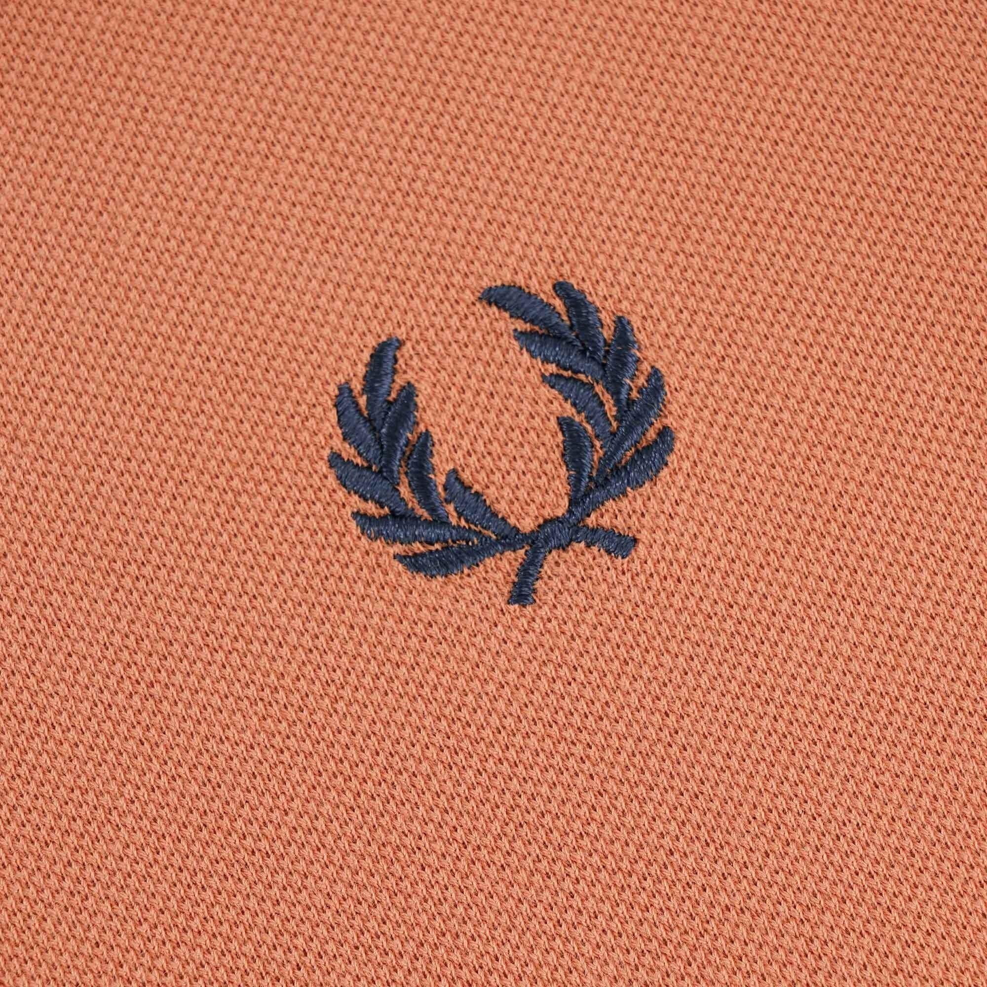 Fred Perry M3600 Twin Tipped Polo - Court Clay