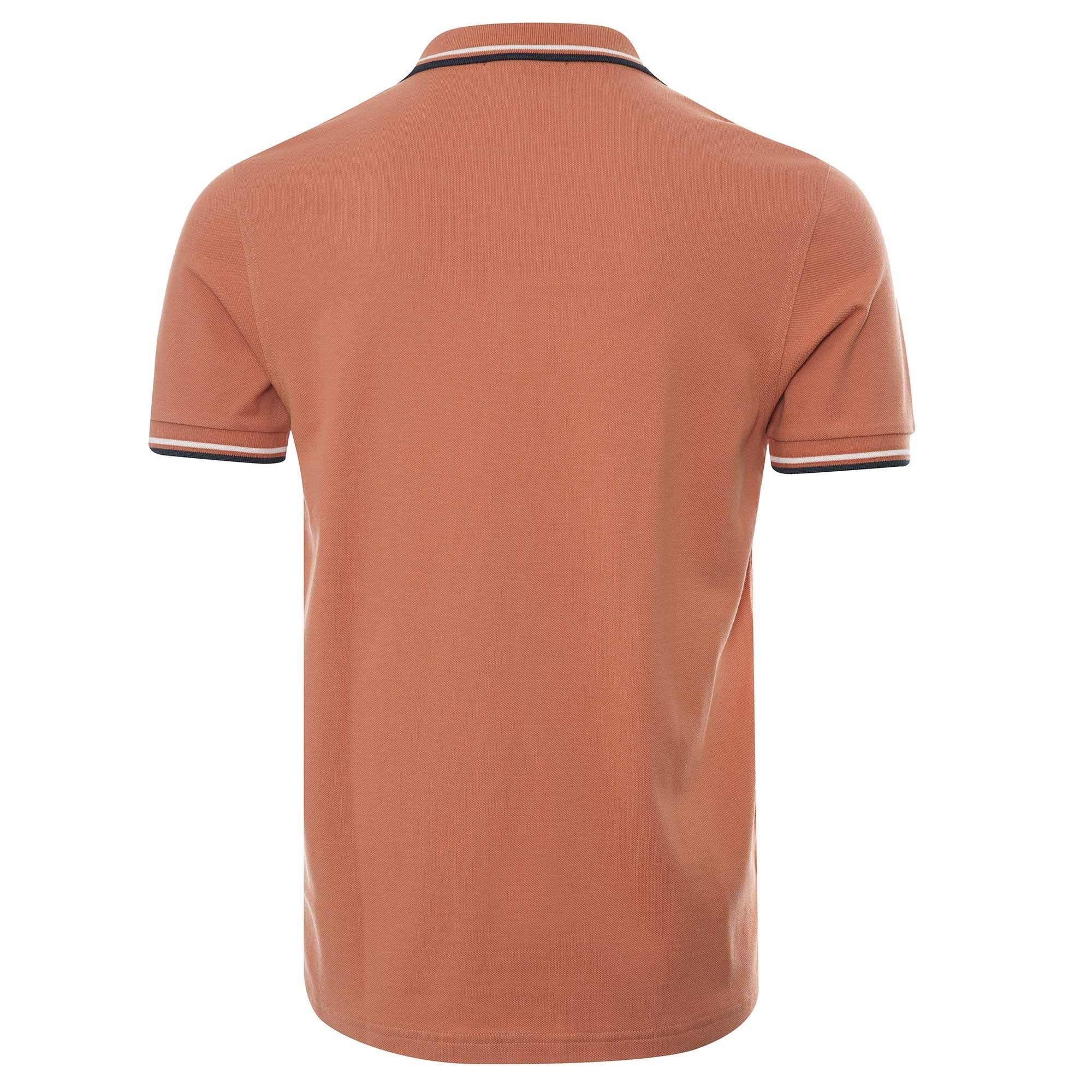 Fred Perry M3600 Twin Tipped Polo - Court Clay