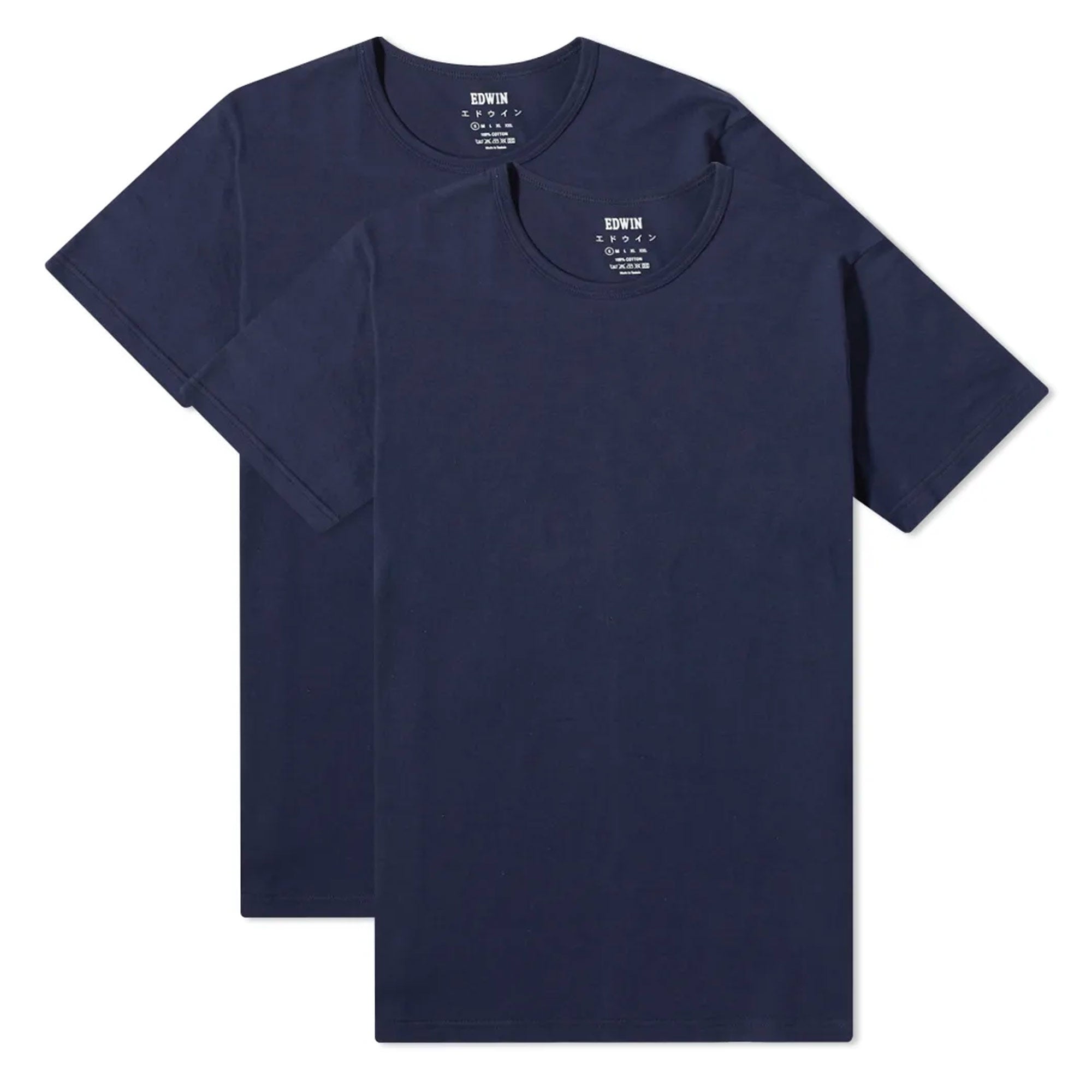 Double Pack T-Shirt - Navy