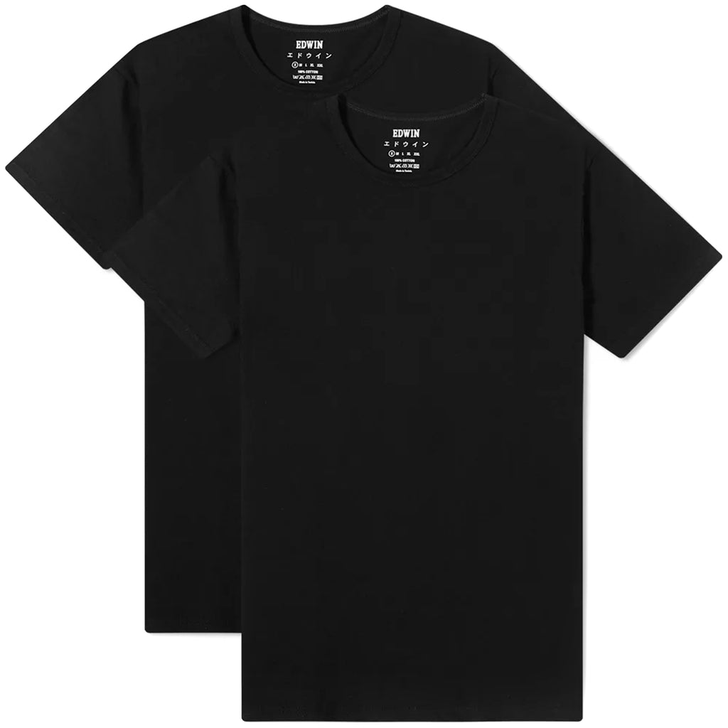 Double Pack T-Shirt - Black