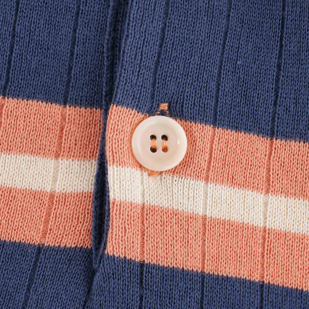 Far Afield Leroy S/S Polo - Navy