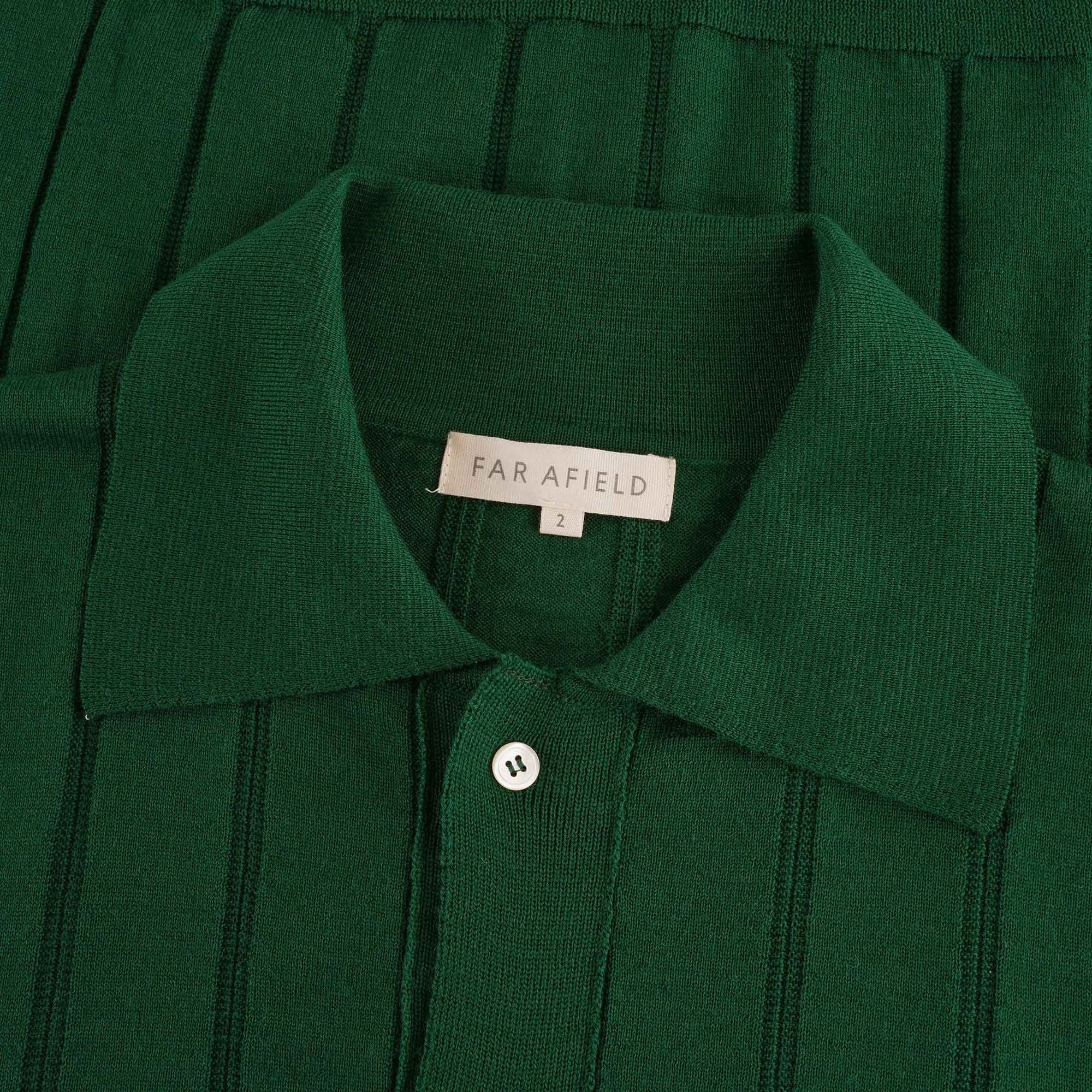 Far Afield Brewer Cardigan - Dark Green