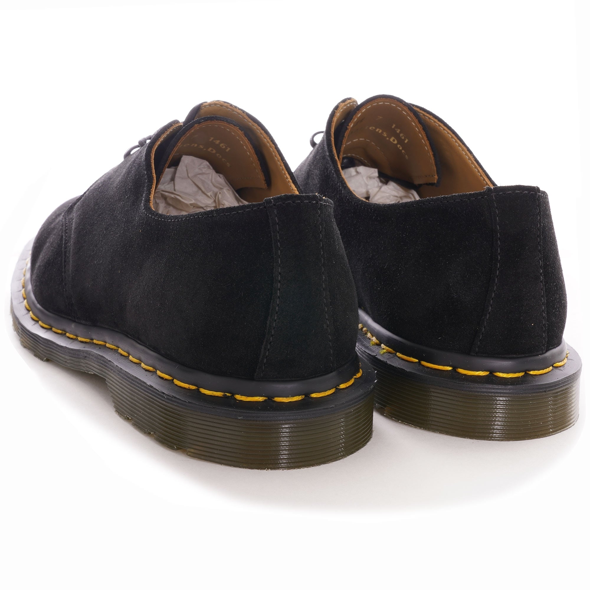 Dr. Martens Made In England Archie II Suede Oxford Shoes - Black