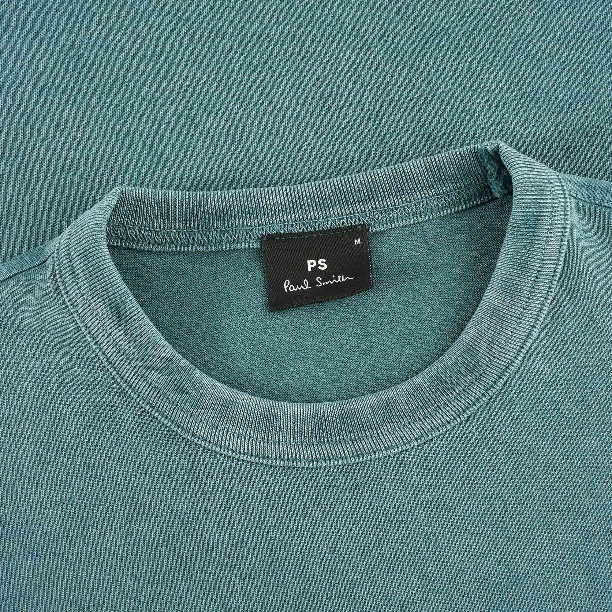Paul Smith PS Happy' Organic Cotton T-Shirt - Green
