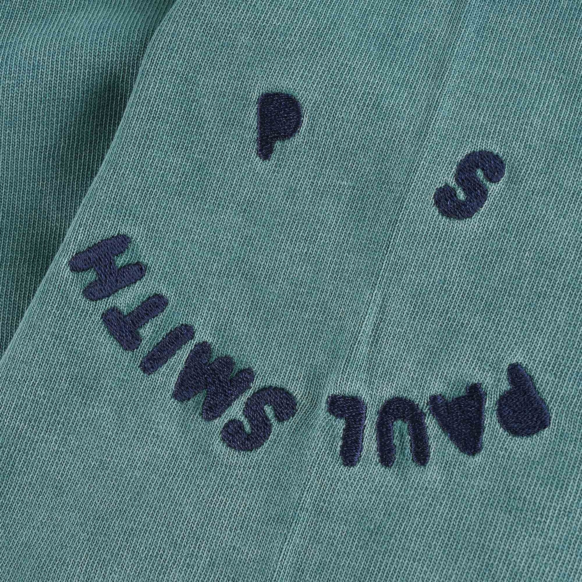 Paul Smith PS Happy' Organic Cotton T-Shirt - Green