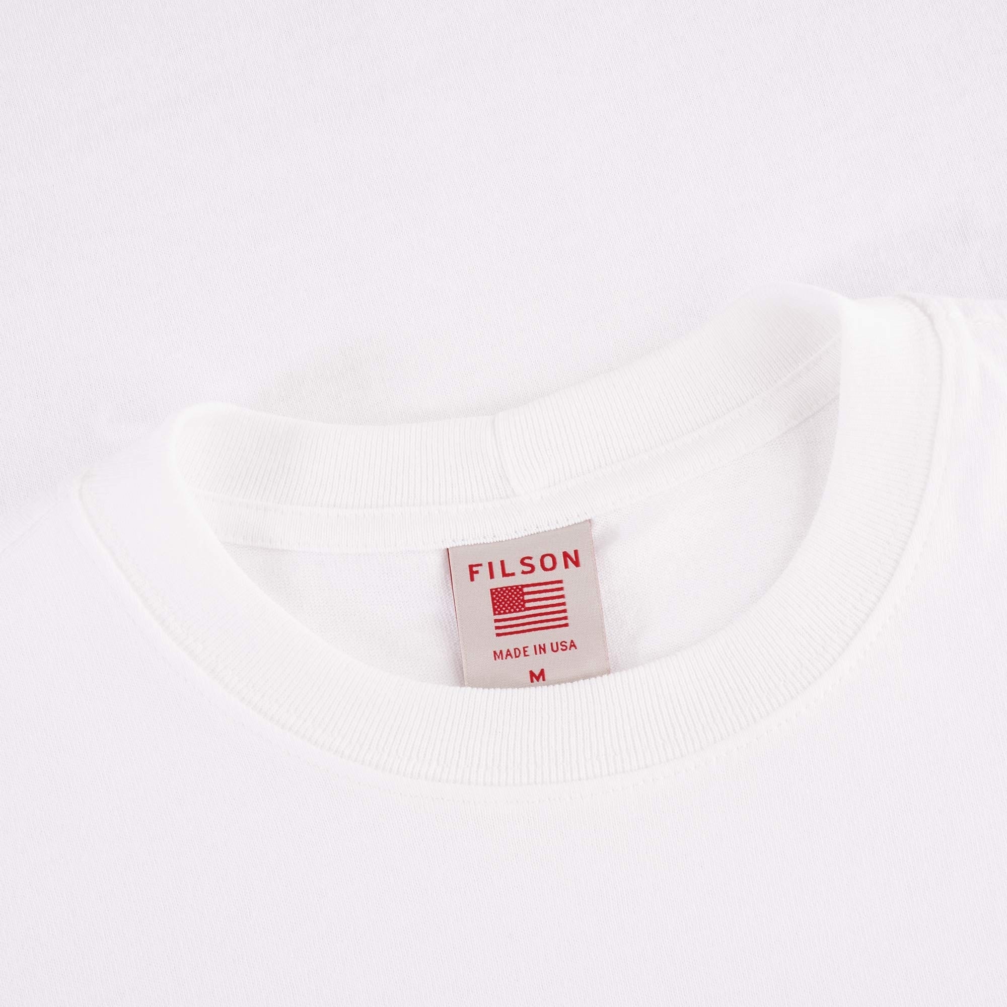 Filson Pioneer Pocket T-Shirt - White