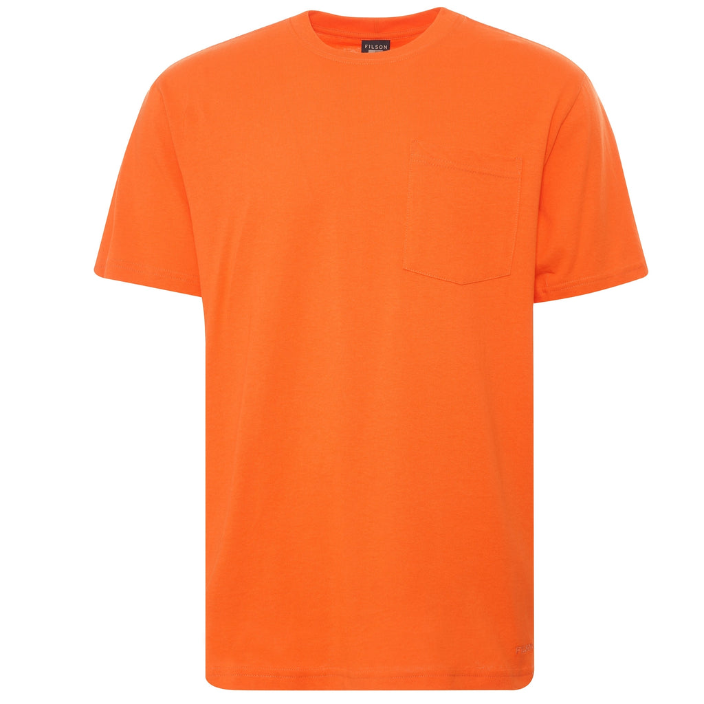 Filson Pioneer Pocket T-Shirt - Blaze Orange