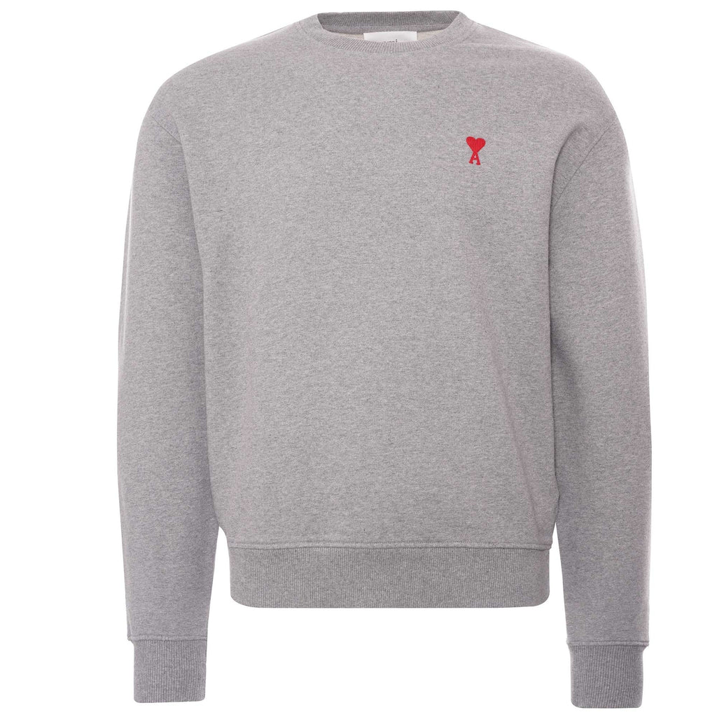 AMI De Coeur Sweatshirt - Heather Grey