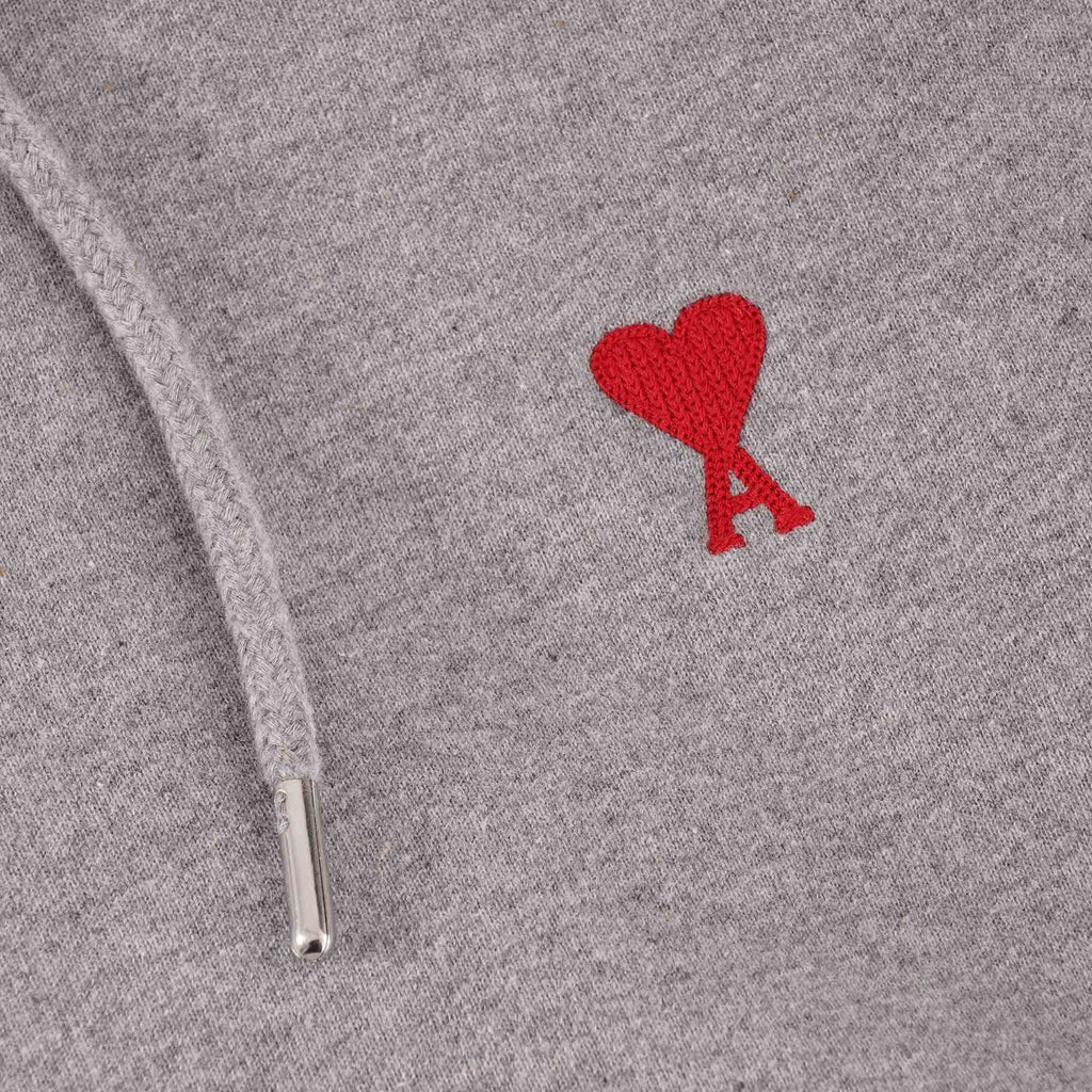 AMI De Coeur Hoodie - Heather Grey
