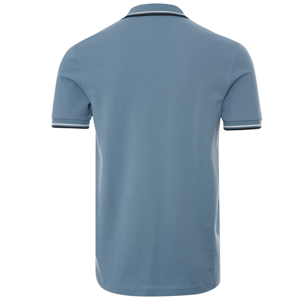 M3600 Twin Tipped Polo - Ash Blue