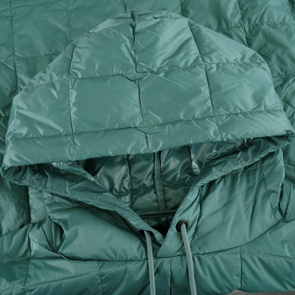 Taion Oversized Hooded Down Parka - Blue