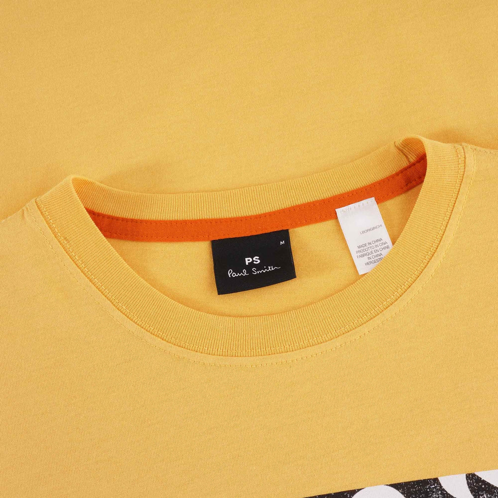 Paul Smith Monkey Comic Print T-Shirt - Yellow
