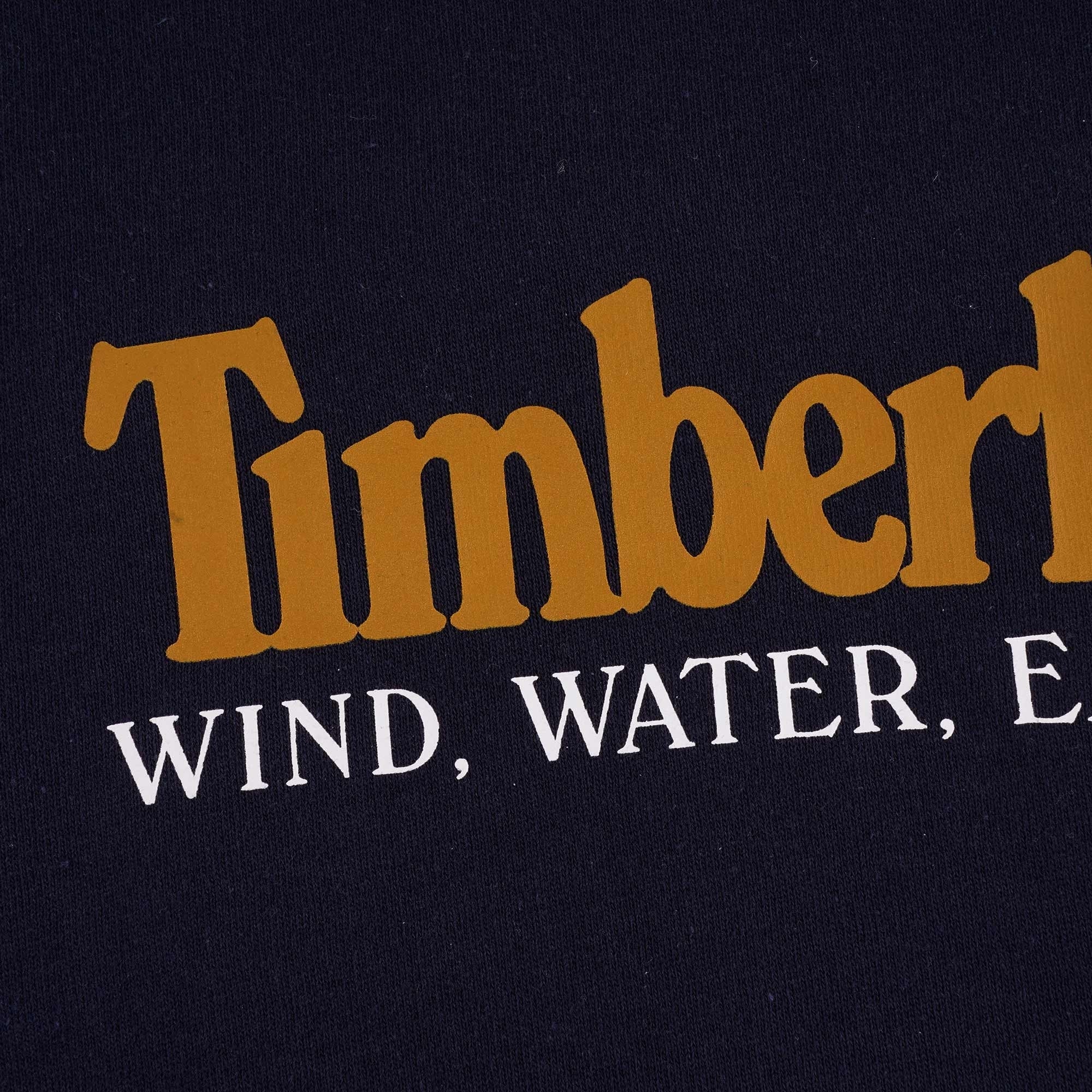 Crew Neck Logo Sweatshirt - Navy