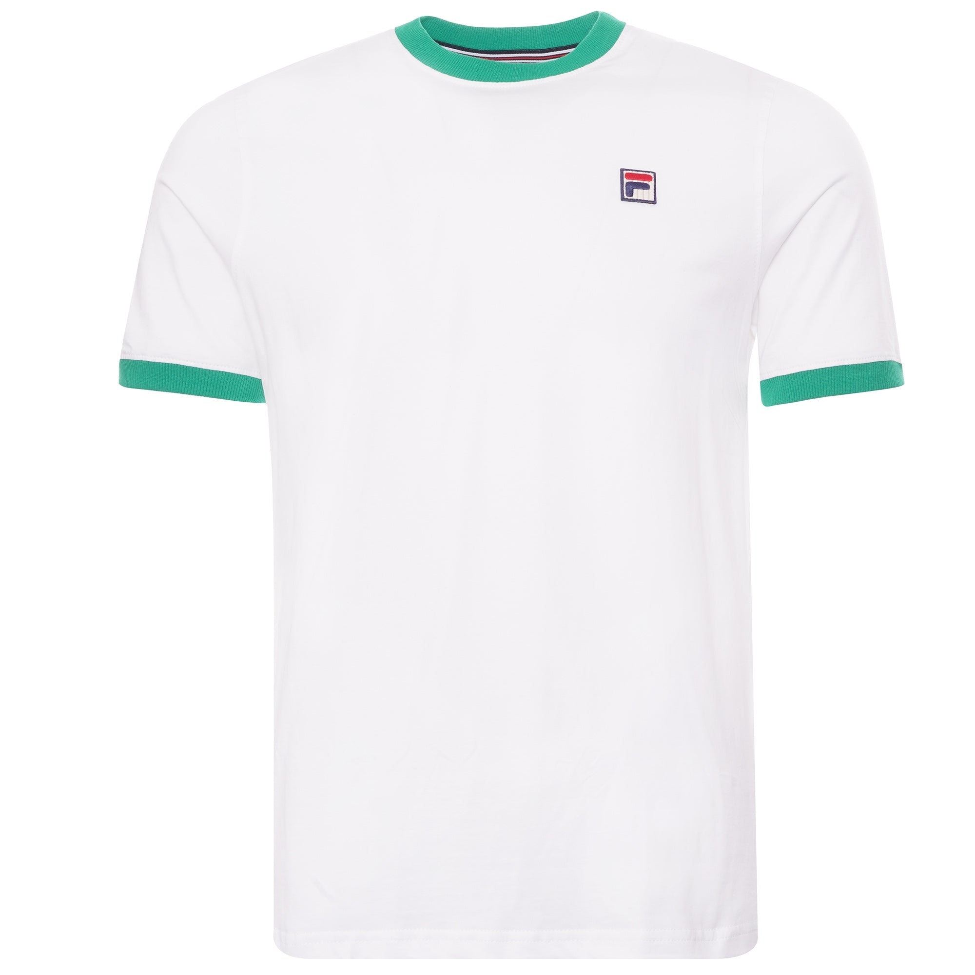 Fila Vintage Marconi T-Shirt - White/Jelly
