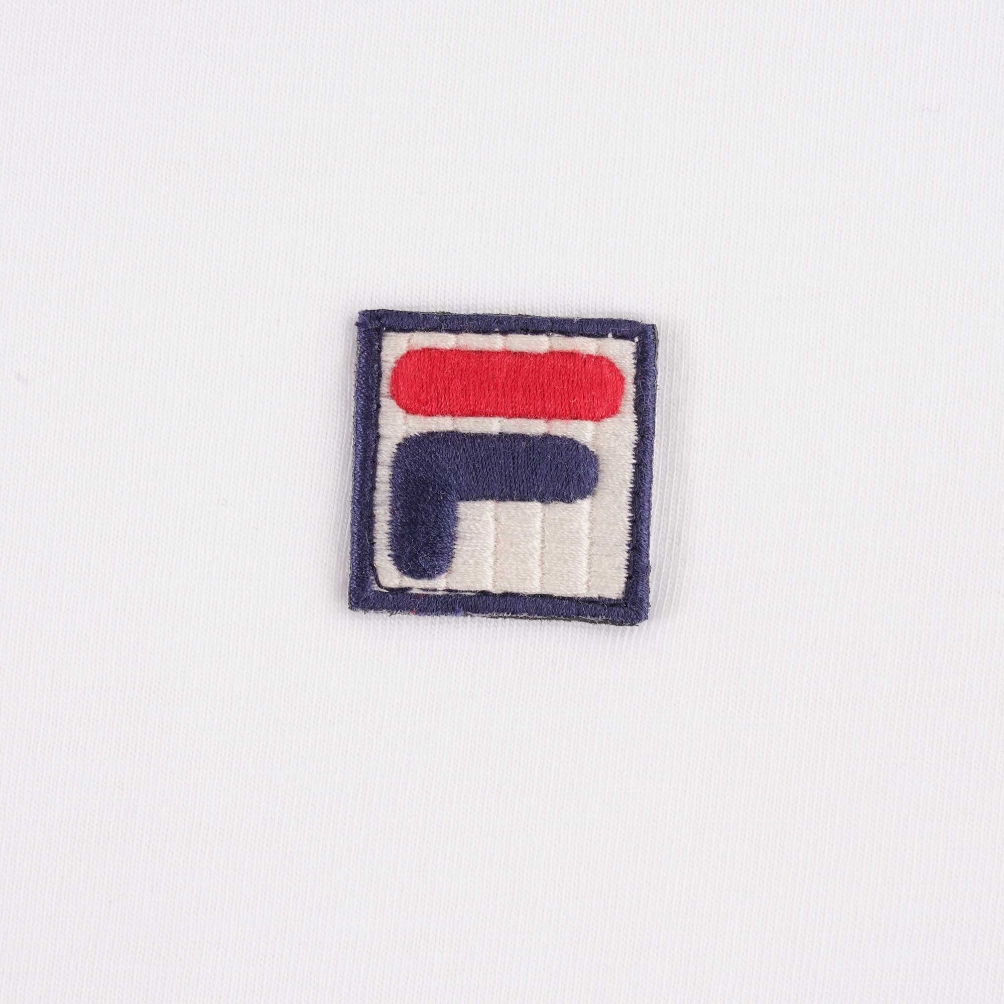 Fila Vintage Marconi T-Shirt - White/Jelly
