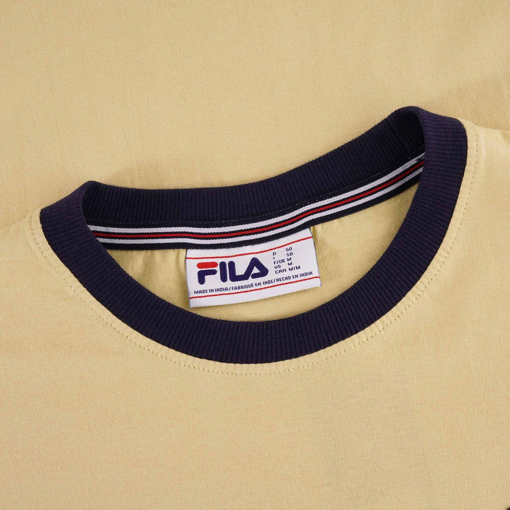 Fila Vintage Marconi T-Shirt - Boulder/Peacoat
