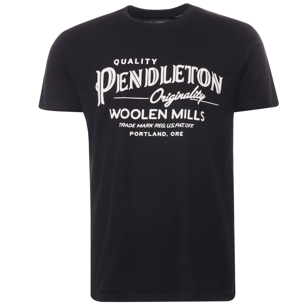Pendleton Woolen Mills Originality Graphic Tee - Black