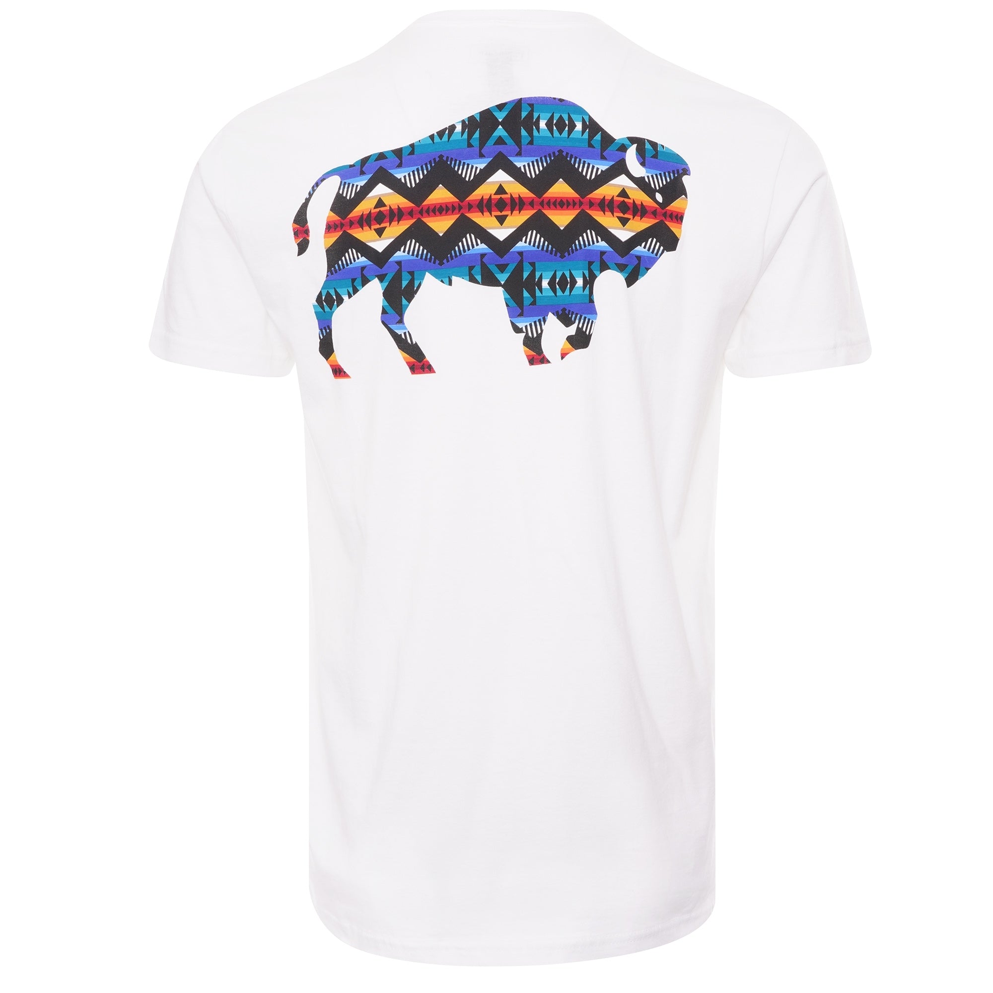 Pendleton Woolen Mills Los Lunas Bison Graphic Tee - White