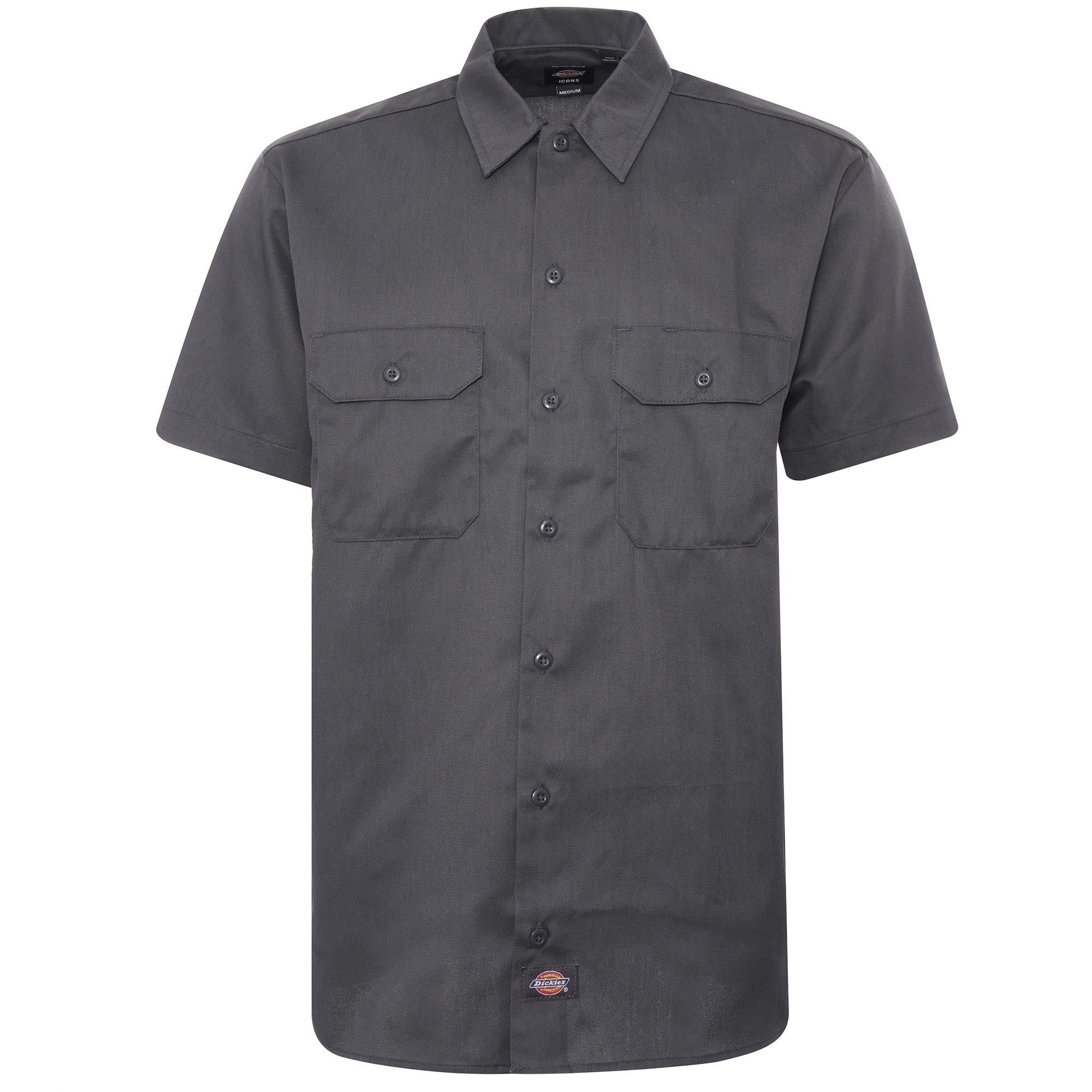 Dickies Short Sleeve Work Shirt - Charcoal