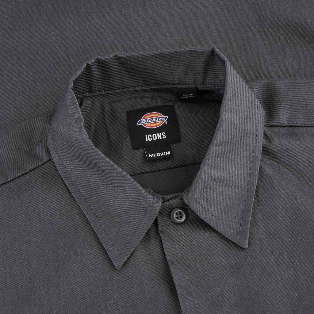 Dickies Short Sleeve Work Shirt - Charcoal
