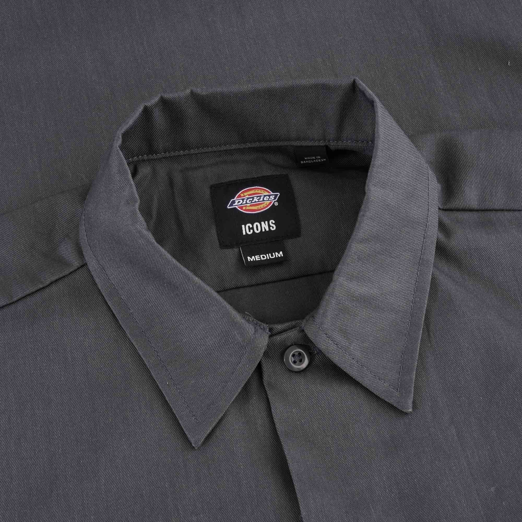 Dickies Short Sleeve Work Shirt - Charcoal