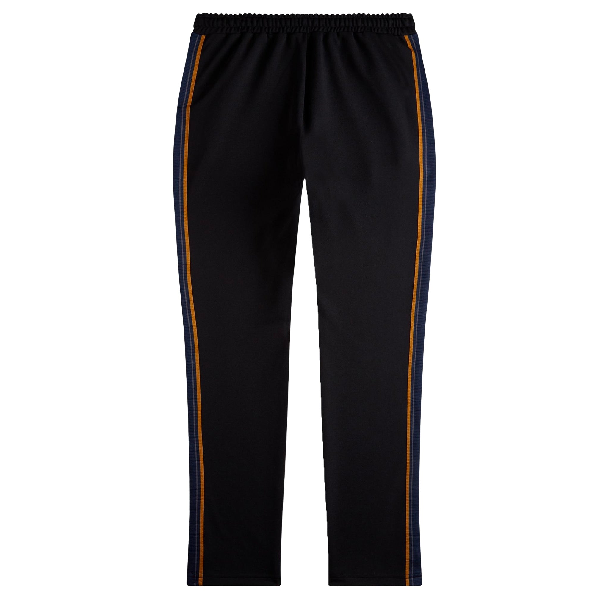 Striped Tape Track Pants - Black