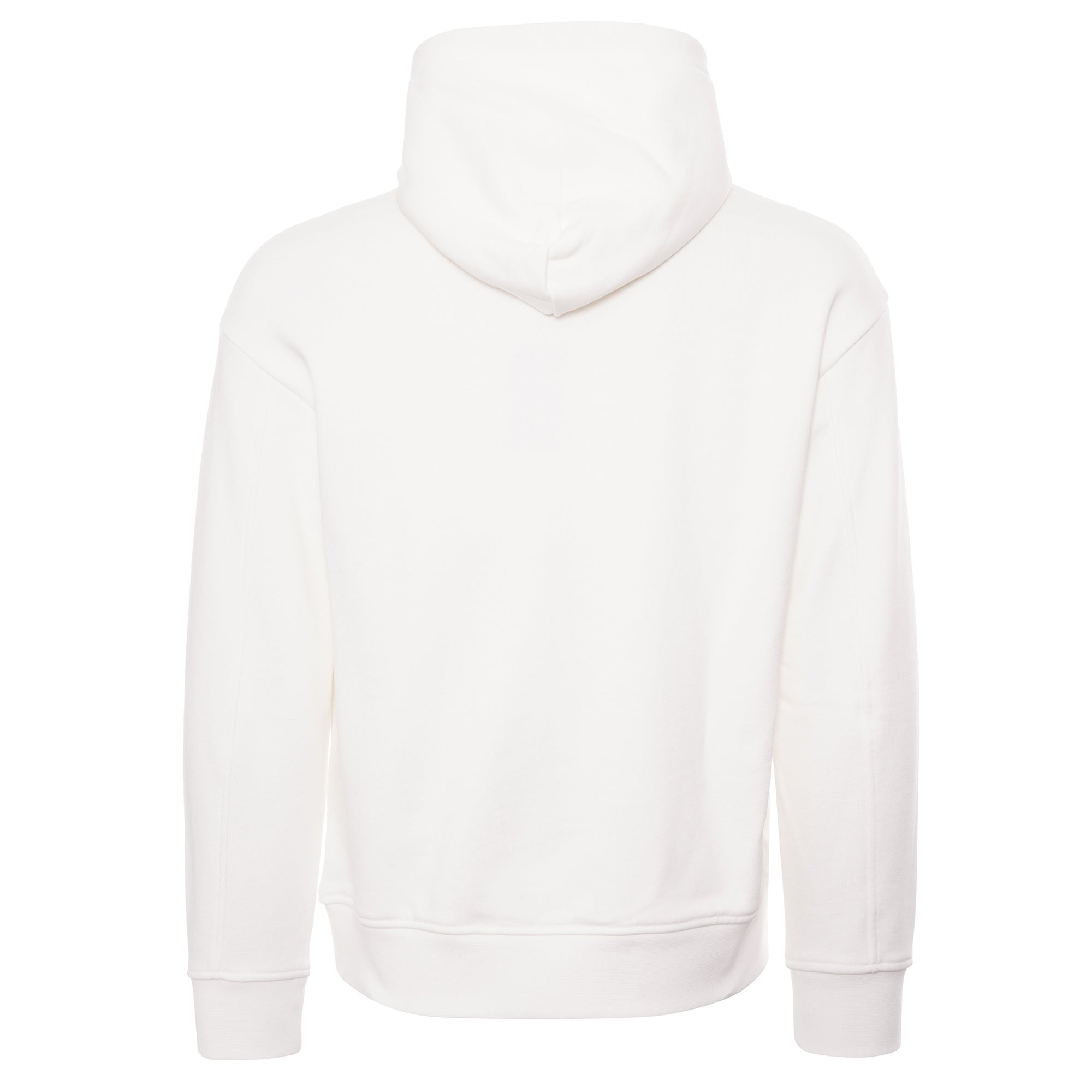 Emporio Armani Cartoon Eagle Patch Hoodie - White