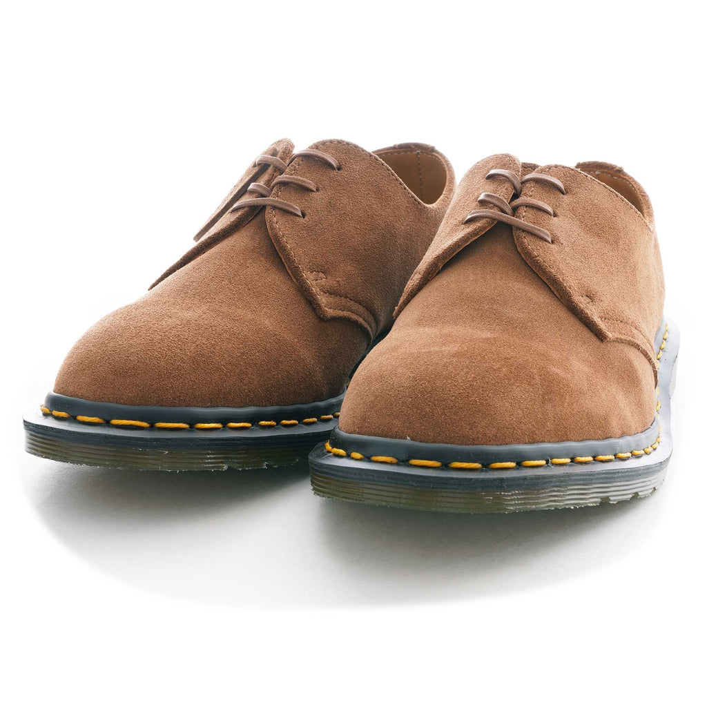 Dr. Martens Made In England Archie II Suede Oxford Shoes - Dark Tan
