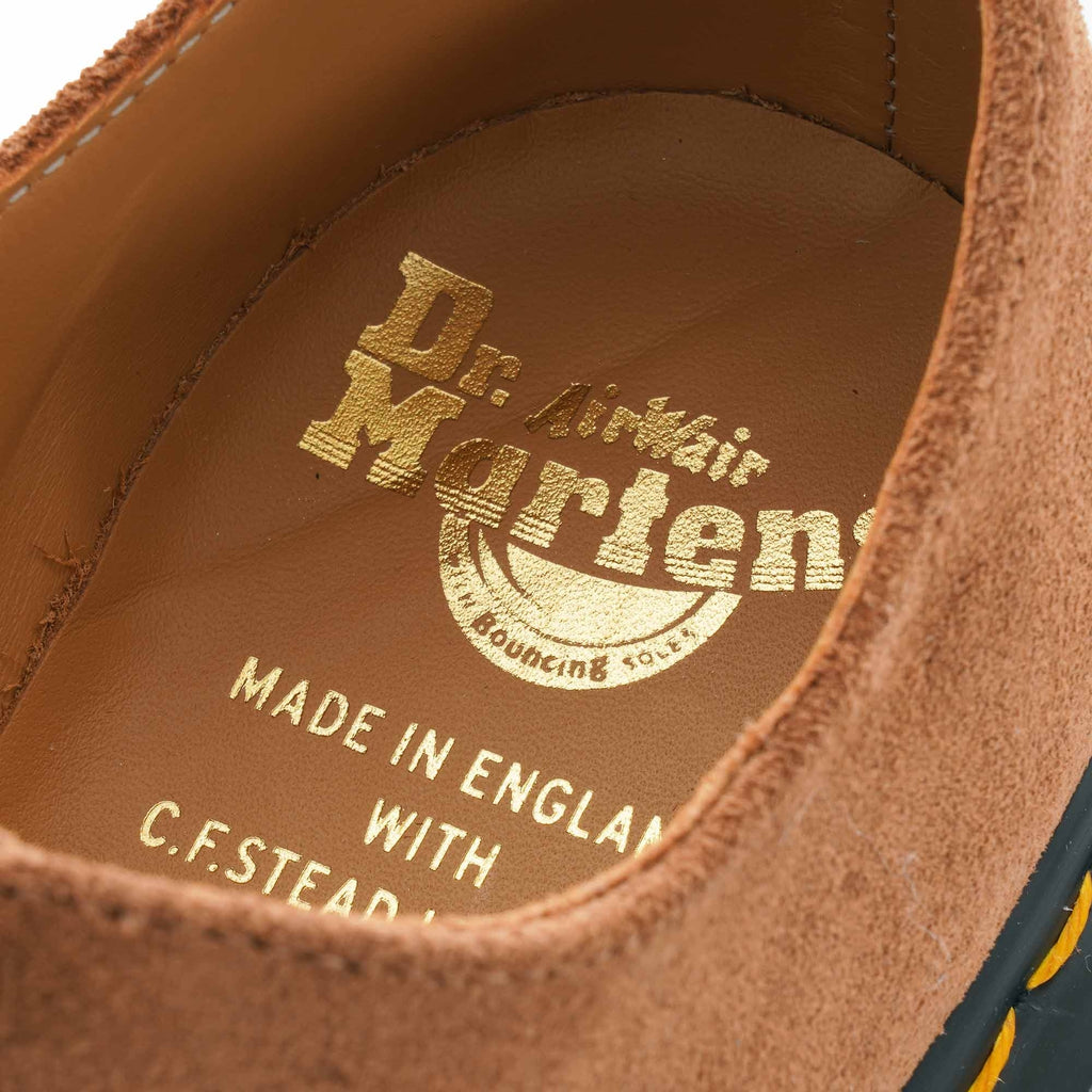 Dr. Martens Made In England Archie II Suede Oxford Shoes - Dark Tan